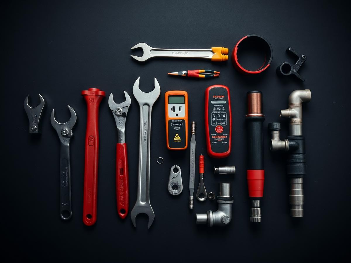 Mark Battaglini, owner of Rapid Response Handyman, at work